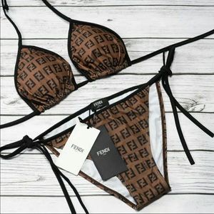fendi swimsuit two piece